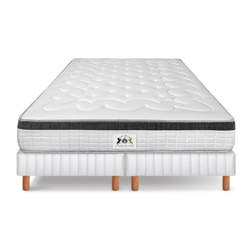 ENSEMBLE Atlantis - Matelas 2 Places + 2 Sommiers