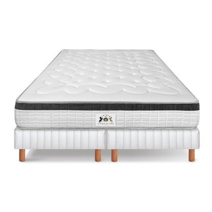 ENSEMBLE Atlantis - Matelas 2 Places + 2 Sommiers