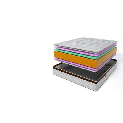 Ensemble Excelsior Luxe - Matelas 2 Places + 2 Sommiers