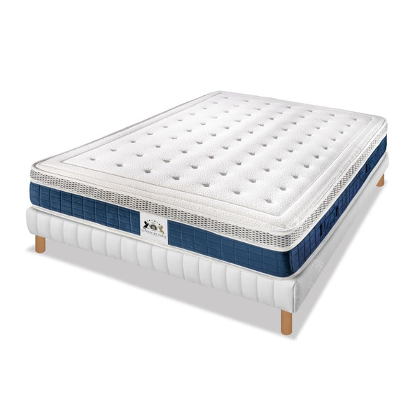 ENSEMBLE LE MONACO - Matelas 2 Places + 2 Sommiers