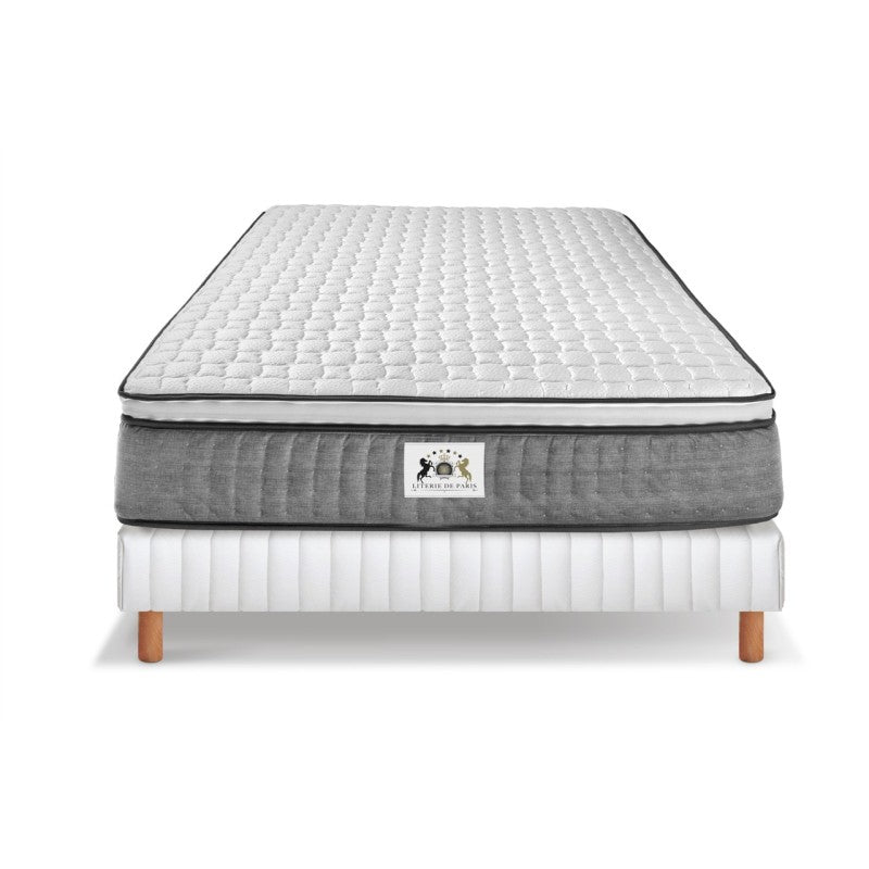 Ensemble EXCELLENCE Luxe - Matelas 1 Place + 1 Sommier