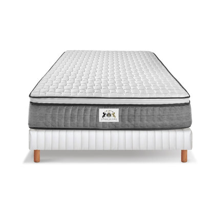Ensemble EXCELLENCE Luxe - Matelas 1 Place + 1 Sommier