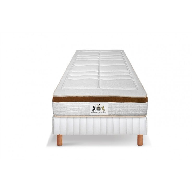 Ensemble Le Plaza Park Luxe  - Matelas 1 Place + 1 Sommier