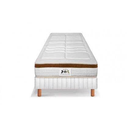 Ensemble Le Plaza Park Luxe  - Matelas 1 Place + 1 Sommier