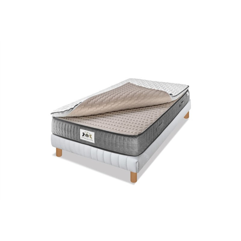 Ensemble EXCELLENCE Luxe - Matelas 1 Place + 1 Sommier