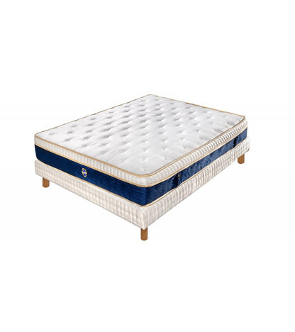 ENSEMBLE Empire - Matelas 2 places + 1 Sommier