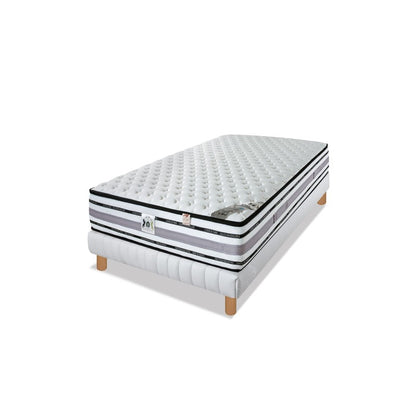 ENSEMBLE LE PLAZA LUXE - Matelas 1 Place + 1 Sommier