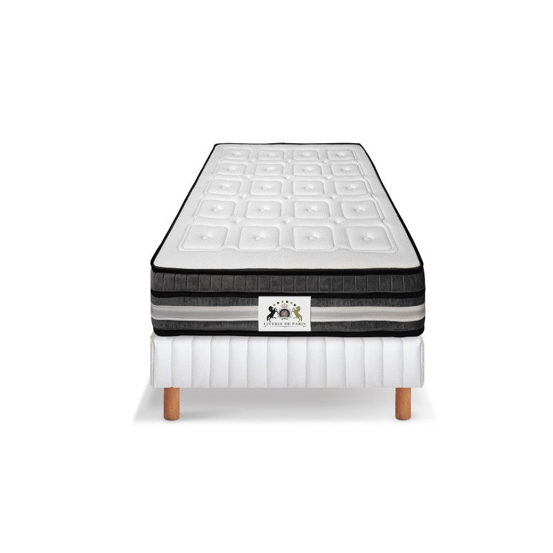 ENSEMBLE LE BRIGHTON - Matelas 1 Place + Sommier