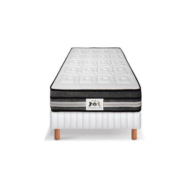 ENSEMBLE LE BRIGHTON - Matelas 1 Place + Sommier