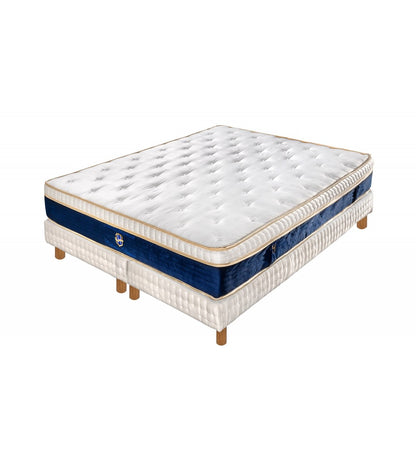 ENSEMBLE Empire - Matelas 2 Places + 2 Sommiers
