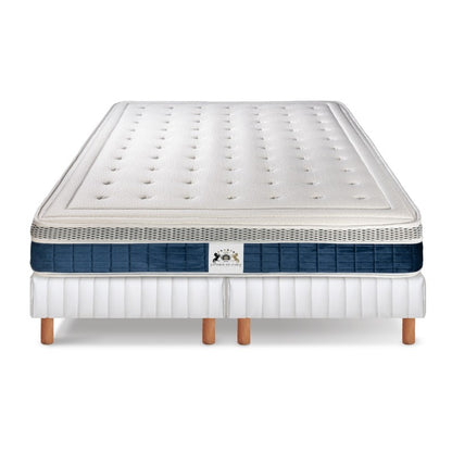 ENSEMBLE LE MONACO - Matelas 2 Places + 1 Sommier