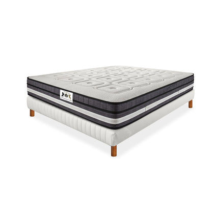 ENSEMBLE LE BRIGHTON - Matelas 2 Places + 1 Sommier