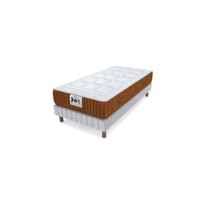 ENSEMBLE PASSY - Matelas 1 Place + Sommier