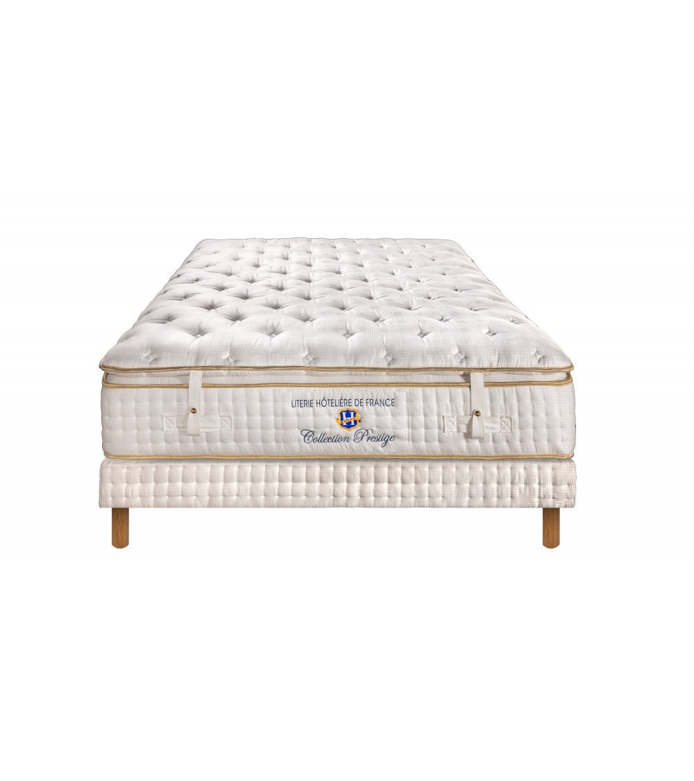 ENSEMBLE Prestige - Matelas 2 places + 1 Sommier