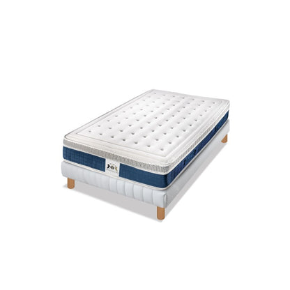 ENSEMBLE LE MONACO - Matelas 2 Places + 1 Sommier