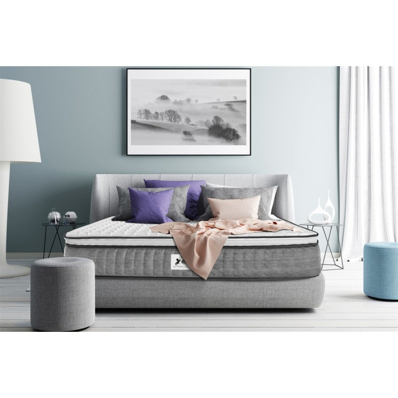Ensemble EXCELLENCE Luxe - Matelas 2 Places + 1 Sommier