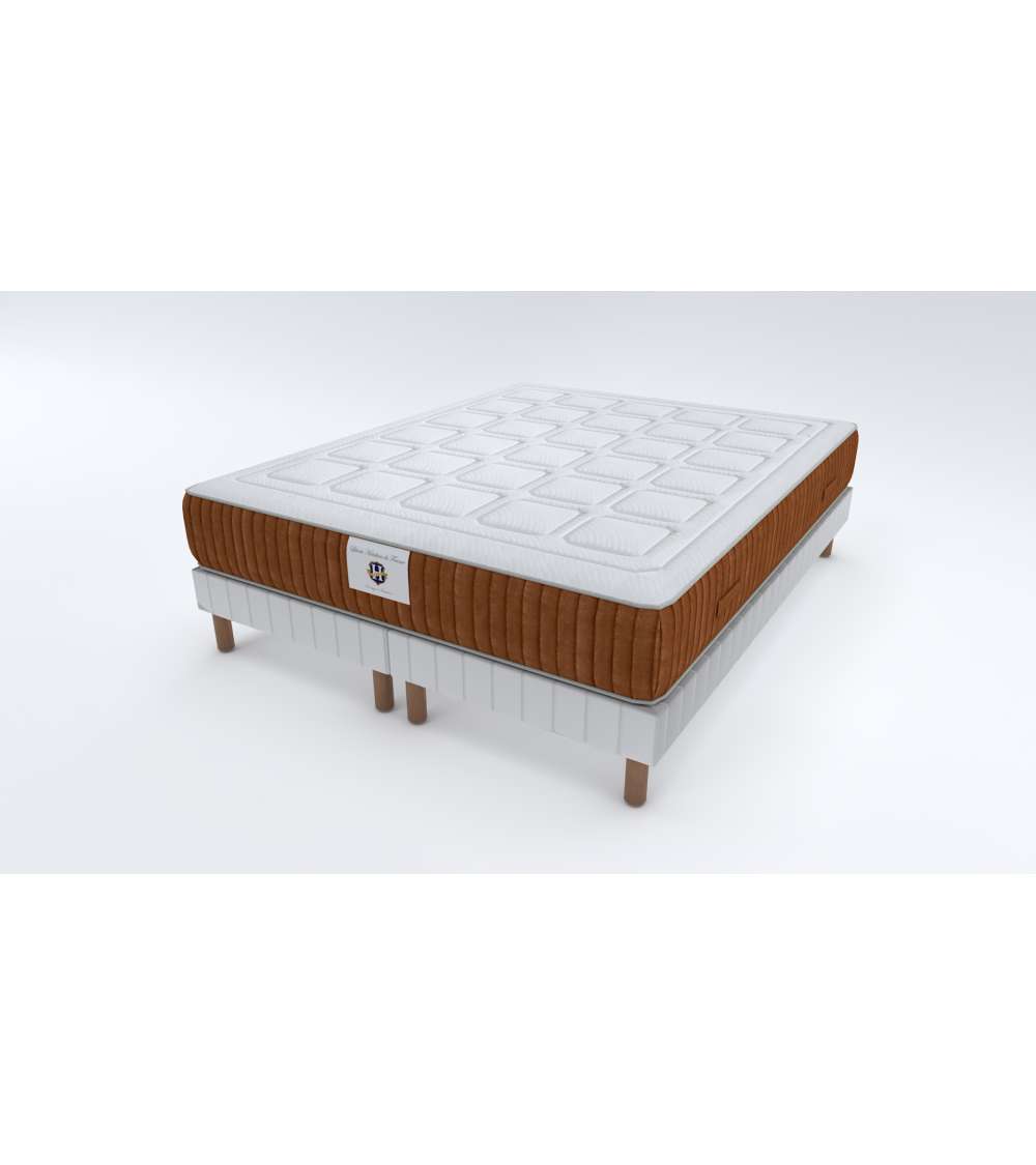 Ensemble AMBOISE - Matelas 2 Places + 2 Sommiers