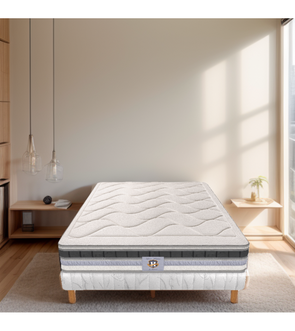 copy of ENSEMBLE Prince - Matelas 1 Place + 1 Sommier