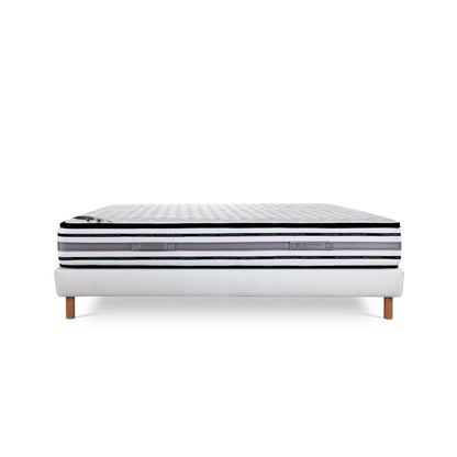 ENSEMBLE LE PLAZA LUXE - Matelas 2 places + 2 Sommiers