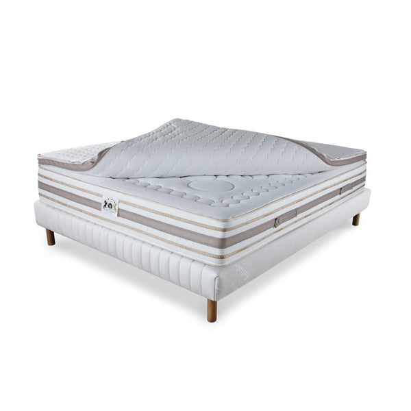 ENSEMBLE LE PALACE - Matelas 1 Place + 1 Sommier