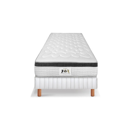 ENSEMBLE Atlantis - Matelas 1 Place + 1 Sommier