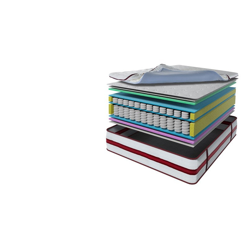 ENSEMBLE LE SOUVERAIN - Matelas 2 Places + 1 Sommier