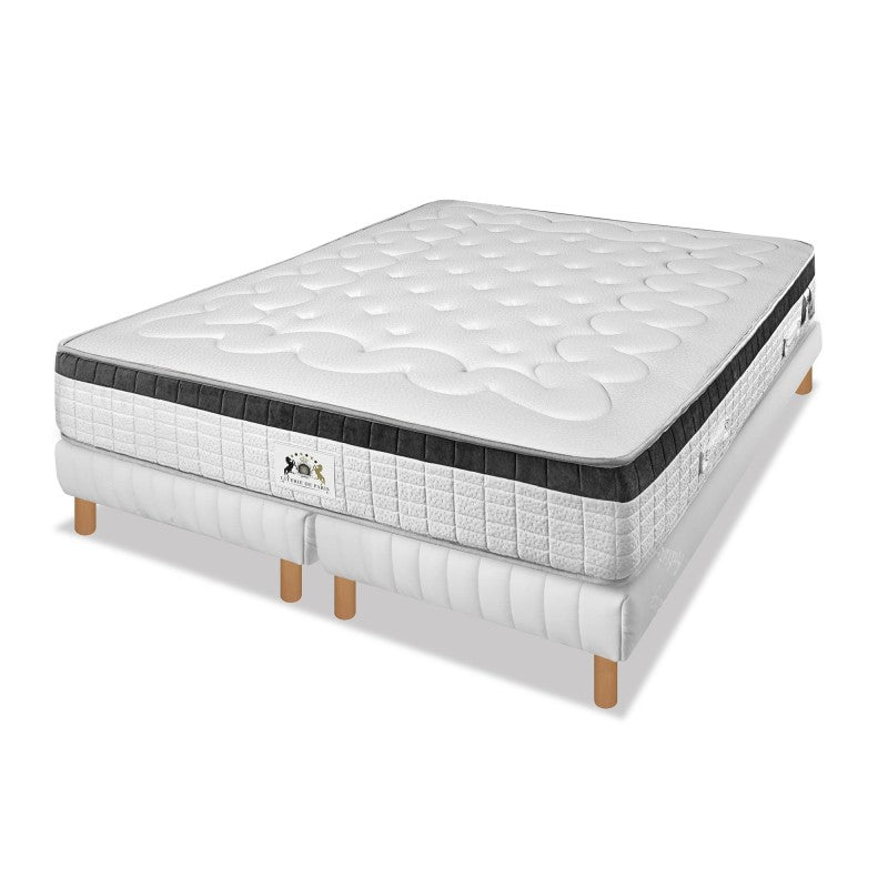 ENSEMBLE Atlantis - Matelas 2 Places + 2 Sommiers