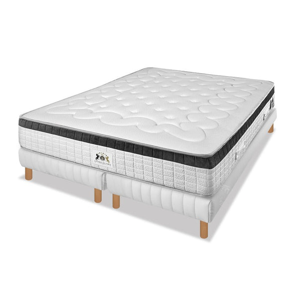 ENSEMBLE Atlantis - Matelas 2 Places + 2 Sommiers