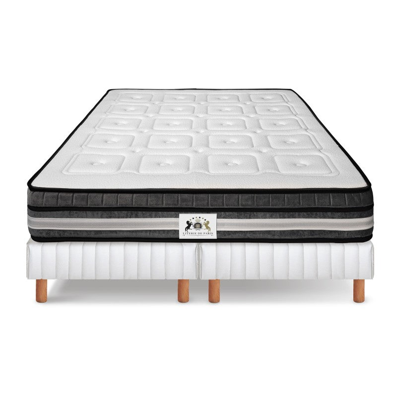 ENSEMBLE LE BRIGHTON - Matelas 2 Places + 2 Sommiers