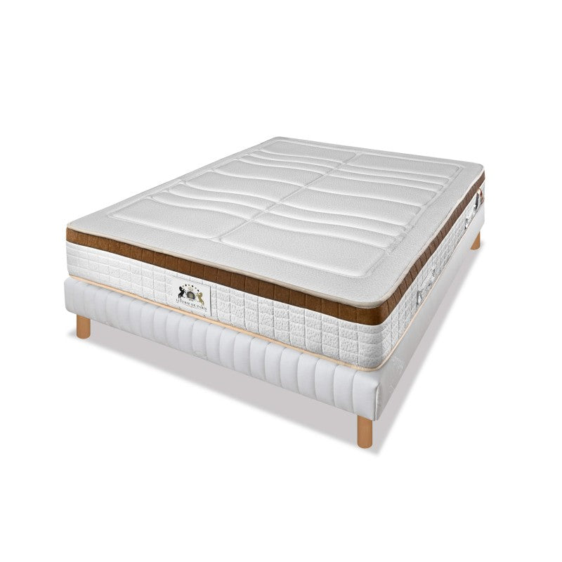 Ensemble Le Plaza Park Luxe - Matelas 2 Places + 1 Sommier