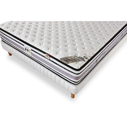 ENSEMBLE LE PLAZA LUXE - Matelas 2 places + 1 Sommier