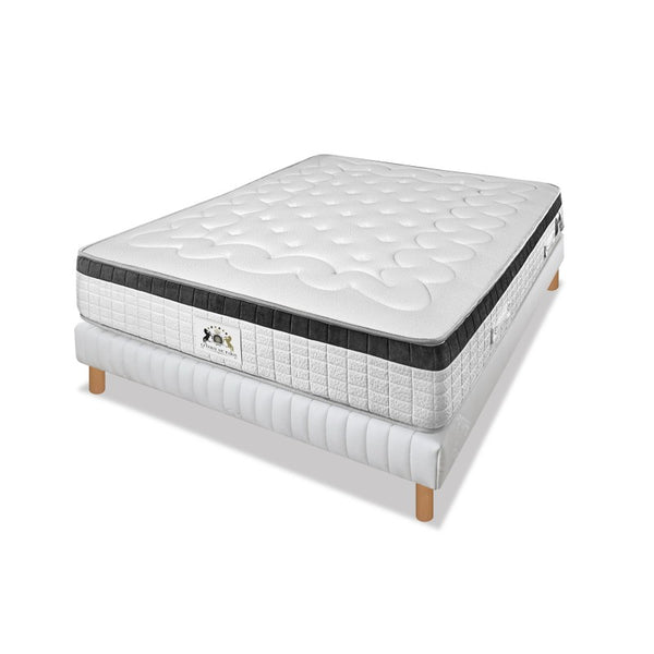 ENSEMBLE Atlantis - Matelas 2 places + 1 Sommier