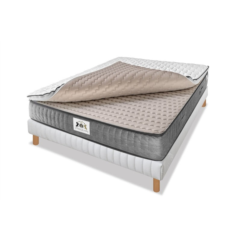 Ensemble EXCELLENCE Luxe - Matelas 1 Place + 1 Sommier
