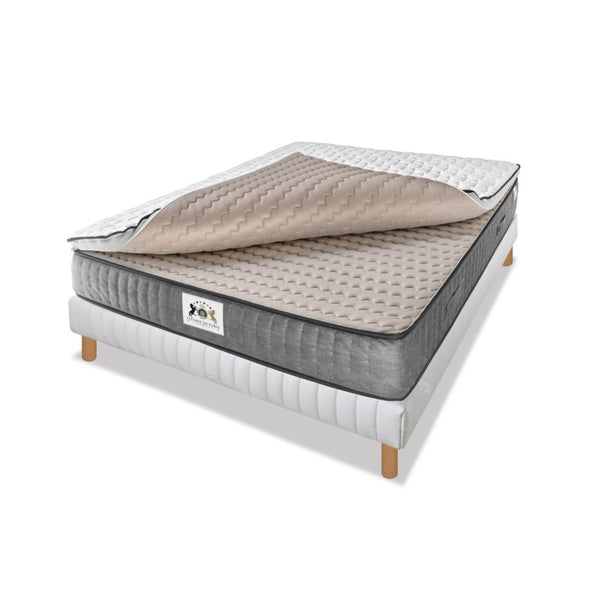 Ensemble EXCELLENCE Luxe - Matelas 1 Place + 1 Sommier