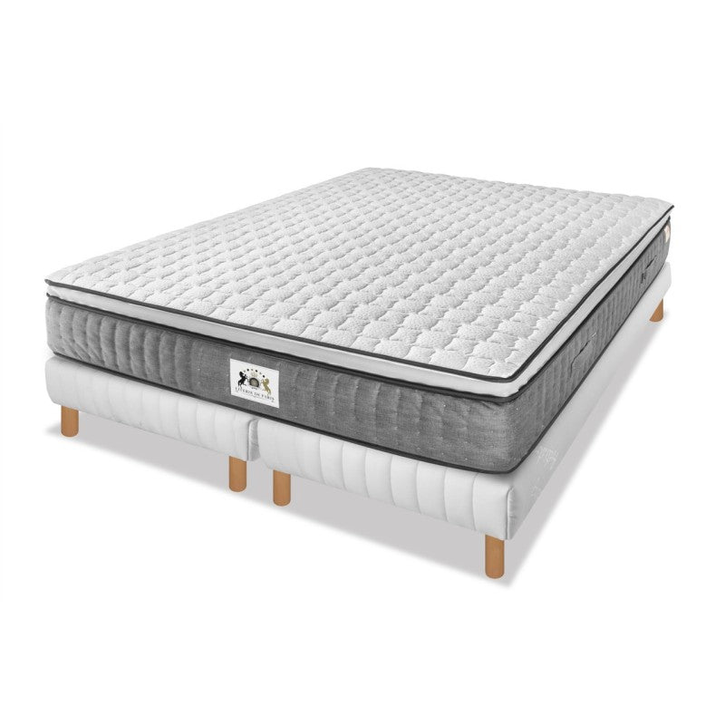 Ensemble EXCELLENCE Luxe - Matelas 2 Places + 2 Sommiers