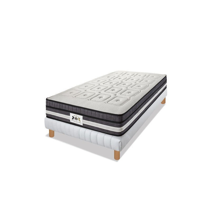 ENSEMBLE LE BRIGHTON - Matelas 1 Place + Sommier