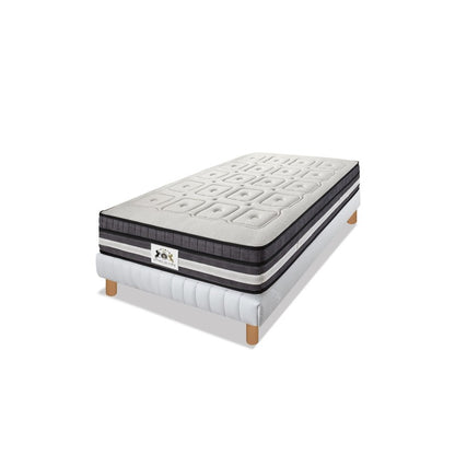 ENSEMBLE LE BRIGHTON - Matelas 1 Place + Sommier